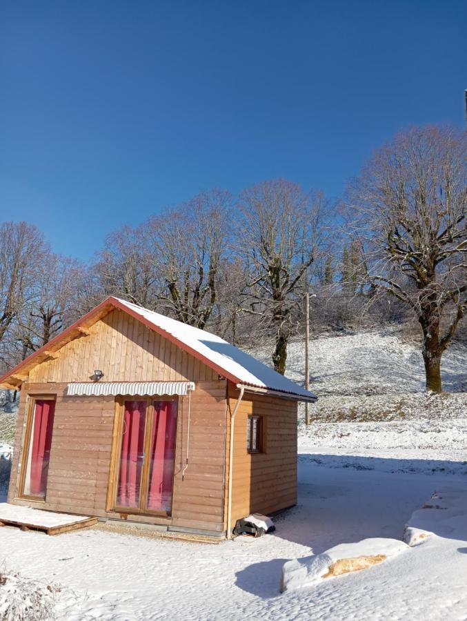 La P'Tite Maison Bois Du Herisson Menetrux-en-Joux Esterno foto