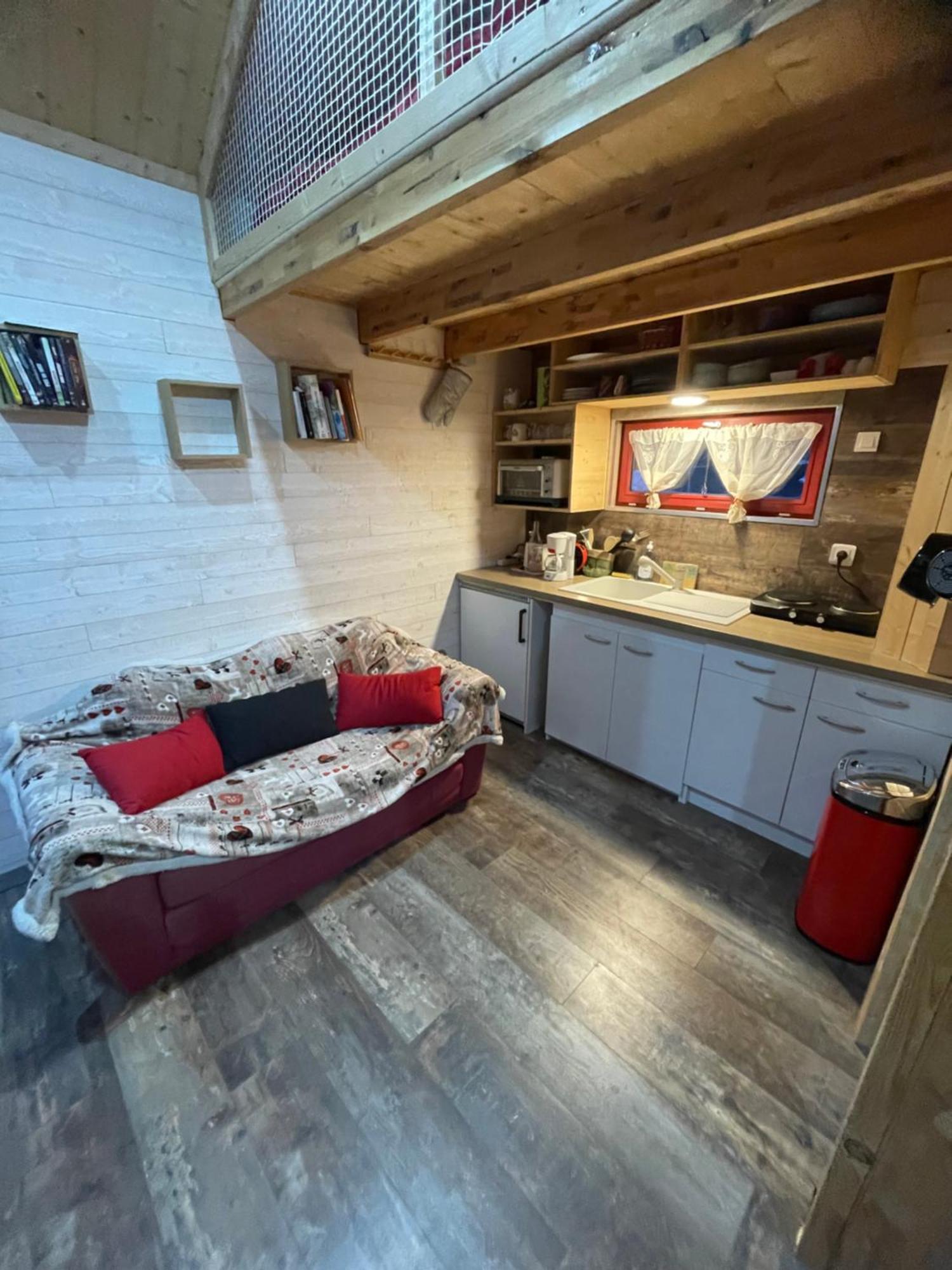 La P'Tite Maison Bois Du Herisson Menetrux-en-Joux Esterno foto