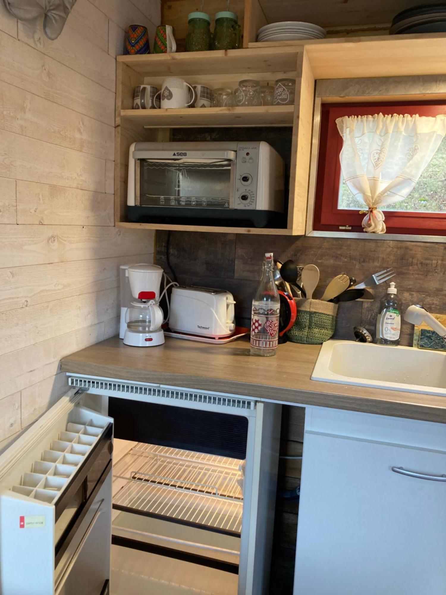 La P'Tite Maison Bois Du Herisson Menetrux-en-Joux Esterno foto